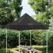 Prolenta Maison Exclusive Partytentdak, 2x2 meter, zwart, 270 g/m²