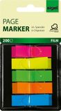 Sigel Z-marker Sigel 34x69mm in dispenser 5x mini neongeel