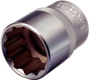 KS Tools Dopsleuteldop 12-kant 22mm 1/2 inch