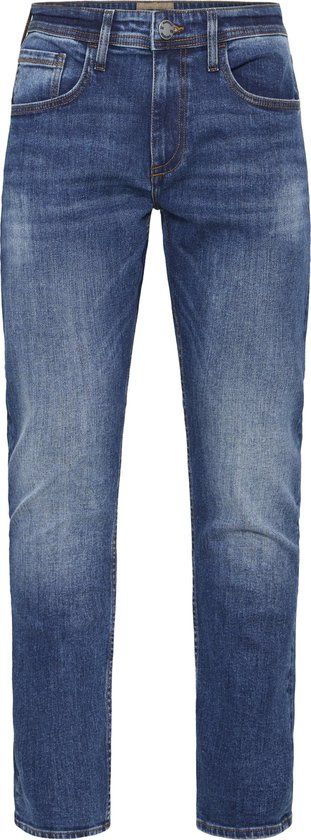 Blend BHTWISTER SLM/REG 8690 NOOS Heren Slim fit jeans Katoen Elastaan Denim middle blue