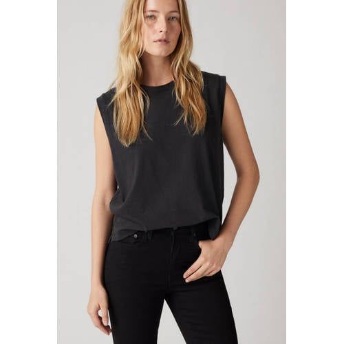 Levi's 721 Skinny Jeans Zwart Vrouw