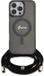 Guess Crossbody Cord Script Serie - iPhone 16 Pro Etui - MagSafe - Zwart