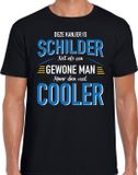 Bellatio Decorations Shoppartners Bv Deze kanjer is schilder net als een gewone man maar dan veel cooler t-shirt zwart voor heren XL