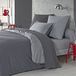 Dekbedovertrek tweekleurig dun gestreept polyester 200 x 200 cm golf