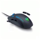 Noua Loop Gaming-muis RGB met USB-kabel, optische sensor Pixart 3335 tot 32000 DPI, 9 programmeerbare toetsen, software inbegrepen, lichte gamingmuis, zwart