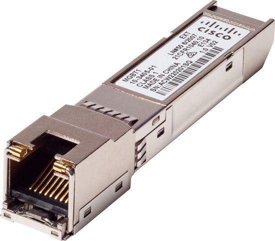 Cisco MGBT1 Gigabit Ethernet LH Mini-GBIC SFP Transceiver