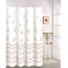 MSV 140113 douchegordijn, polyester/kunststof, 180 x 200 x 0,1 cm, incl. 12 ringen