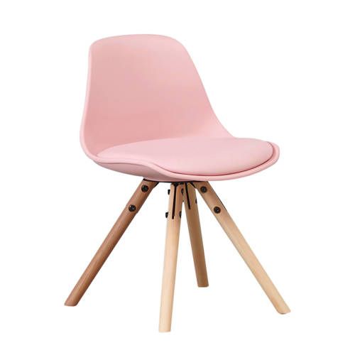 Wehkamp Home Woody Kinderstoel - Roze