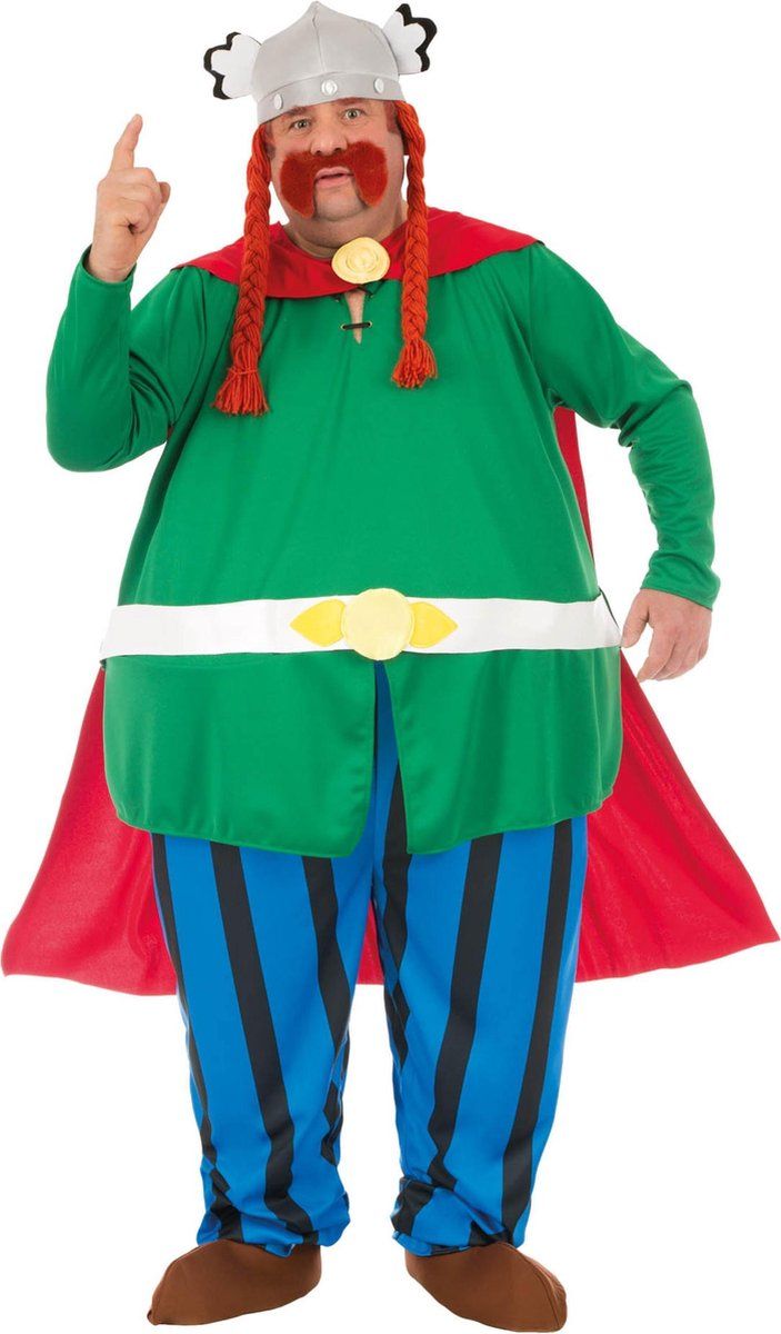 CHAKS - Asterix en Obelix Heroïx kostuum voor volwassenen - XL - Polyester - EAN: 3661652042762