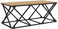 vidaXL Salontafel Artisan Eiken 100 x 49 x 40 cm Bewerkt Hout