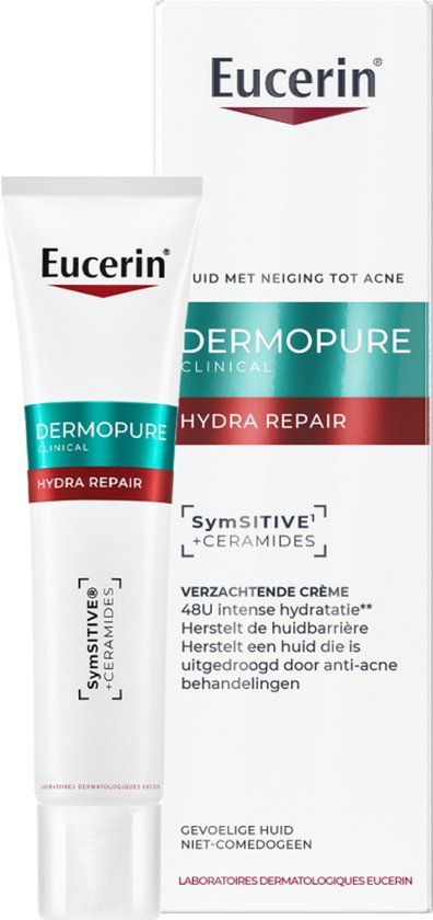 Eucerin DermoPure Clinical Hydra Repair Verzachtende Crème - 40ml