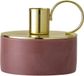 Bloomingville - stoneware kandelaar 9 cm - goud