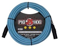 Pig Hog PHMH20DB Hex Serie Mic Kabel, Daphne Blauw 6 m