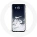 Nike Logo Niege Winter Maniacase Etui voor Samsung Galaxy J7