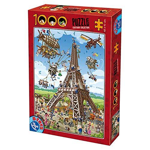 dtoys 1 - puzzel cartoon - Pisa, 1000 stuks, gesorteerd