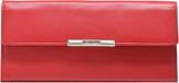 Esquire Helena Portemonnee Leer 18 cm - Dames - Horizontaal - Rood
