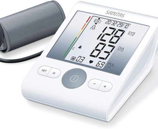 Sanitas SBM 22 Bovenarm Automatische Bloeddrukmeter - Wit