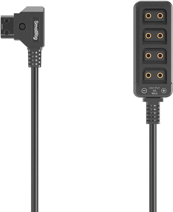 SmallRig 4831 electriciteitssnoer Zwart