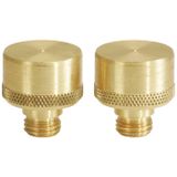 KS Tools 156.0458 Messing opzetstuk met enkele driver, 2-delig, Ø 12 mm