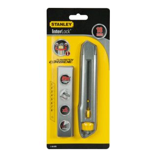 Stanley snijder Interlock 18mm hardmetalen messen