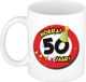 Bellatio Decorations Hoera 50 jaar koffie mok