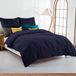 TRANKIELO® - Ensemble de literie en microfibre 140 x 200 cm - Sans repassage, sans froissage, 1 housse de couette + 1 taie d'oreiller 80 x 80 cm