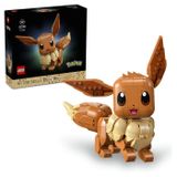 LEGO Pokémon Evoli, set de construction pour adultes, objet de collection, modèle articulé, numéro de set 72151