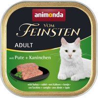 animonda Vom Feinsten Kalkoen en konijn 128x100 g
