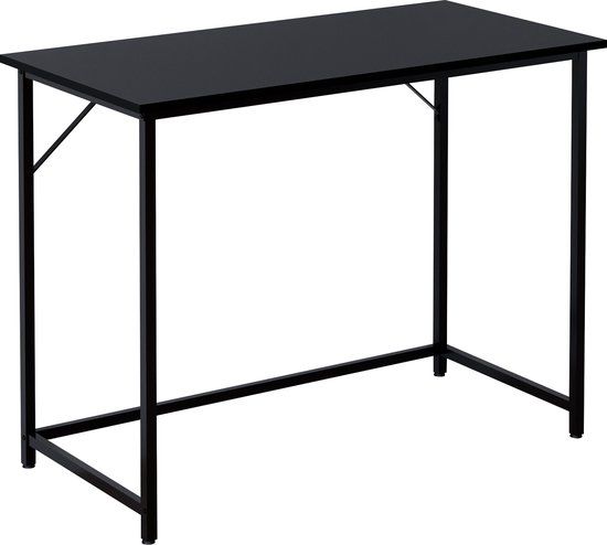VDD Industrial Vintage Design vdd bureau laptoptafel - zwart - metaal - 2023 model