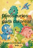 Dinosaurios Kawaii para Colorear - Edición Mini 4/5