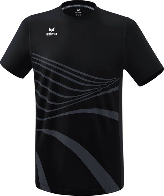 Erima Racing Hardloopshirt Heren - Zwart - Maat S
