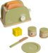 Teamson Kids Houten Speelkeuken Accessories - Toaster - 11 Stuks - Kinderspeelgoed - Groen