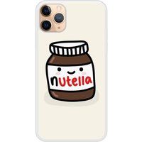 Pate à tartiner Bedrukt siliconen hoesje compatibel met iPhone 11 Pro