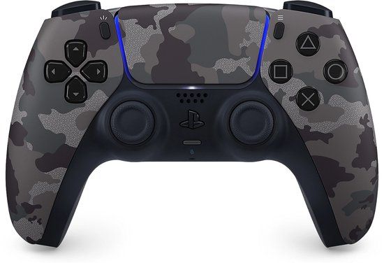 Sony Official PlayStation 5 - DualSense Wireless Controller - Gray Camouflage
