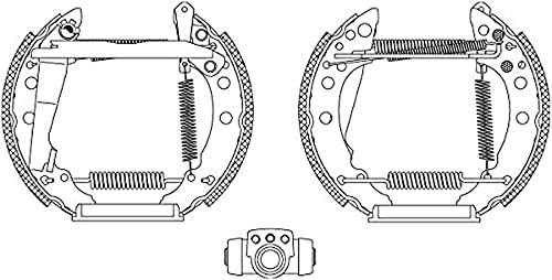 HELLA PAGID 8DB 355 003-711 Remschoenenset - R0230 - AUDI / SEAT / VOLKSWAGEN