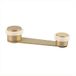 EVI Herrajes I-164-BLMT Deurstopper Messing Satijnmat Wit Rubber
