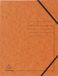 Exacompta 25x Elastomappen A4 Oranje Karton 355g/m2