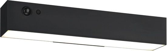 Eglo Voscari Wandlamp Buiten - Sensor - SOLAR - 28.5 cm - Zwart - Dimbaar