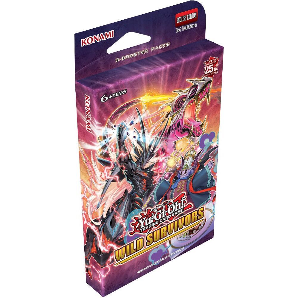 Yu-Gi-Oh! Wild Survivors 3 booster pack - 4012927168714