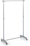 HAKU Kledingrek Met Chromen Rail | 81 X 39 X 96 Cm | In Hoogte Verstelbaar