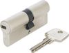 ABUS Deurcilinder D6XNP 28/34mm Dubbele Cilinder Staal Grijs Inclusief 5 Sleutels