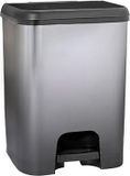 Kitchen Move Pedaalemmer Seattle - 30 liter - Grijs/Zwart