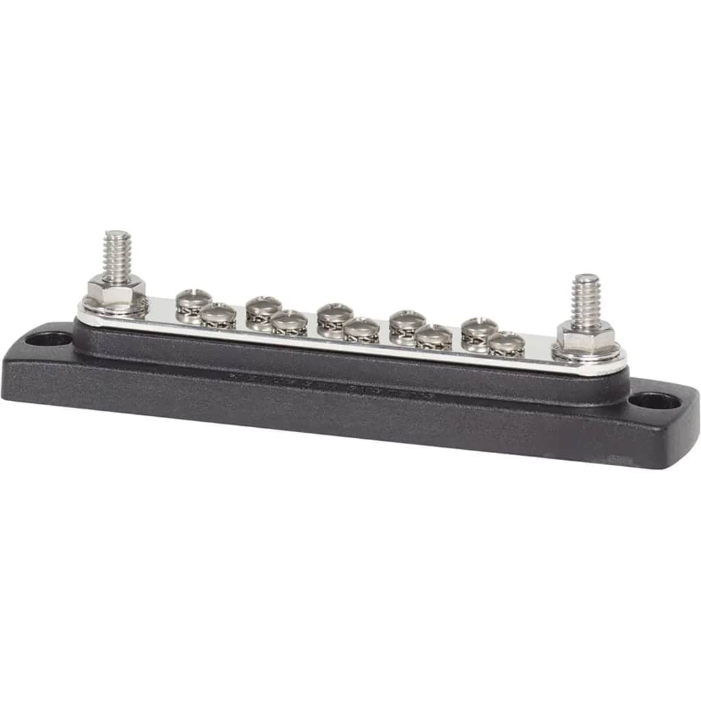 Blue Sea Systems Blue Sea 2301 150 Ampere Common BusBar 10 x #8-32 Screw Terminal