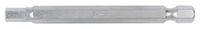 KS Tools 911.7559 9117559 Inbus-bit Aandrijving: 1/4 (6,3 mm) Uitvoering: Zeskant 2.5 mm 75 mm