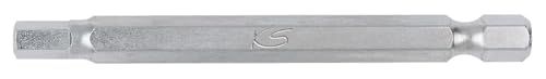 KS Tools 911.7559 9117559 Inbus-bit Aandrijving: 1/4 (6,3 mm) Uitvoering: Zeskant 2.5 mm 75 mm
