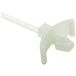 HellermannTyton 126-00416 T18RSF-PA66HS-NA Serre-câble 100 mm 2.50 mm Naturel Avec cheville, Stabilisé à chaud 1 pièce(s)
