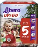 Libero Up&go 5 - Luierbroekje - 10 kg - 20 stuks