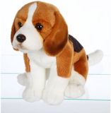 GIPSY TOYS Beagle Hond Knuffel - Zittend, 25 cm