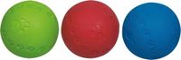 Flamingo Hondenspeelgoed Rubber Bal Summer met Piep - Willekeurig - 8 cm