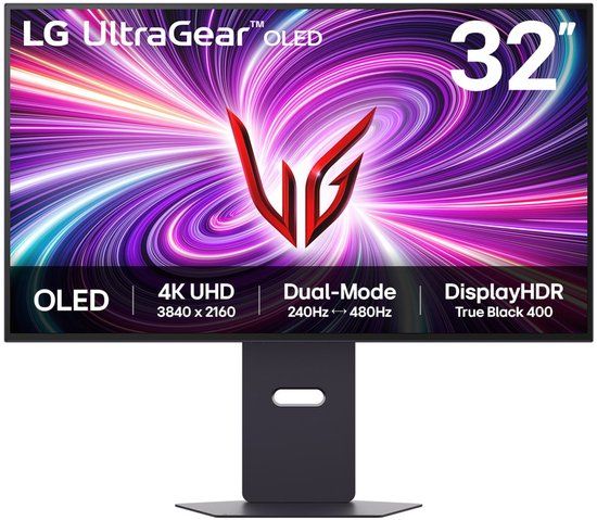 LG 32GX870A-B 32" 4K UHD OLED Gaming Monitor
